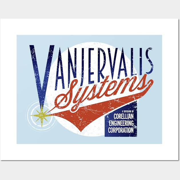 Vanjervalis Systems Wall Art by MindsparkCreative